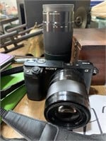 Sony Digital Camera with additional Lenses
