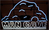 Neon Lighted "Mancave" sign