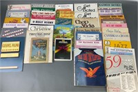 Vintage Song Books