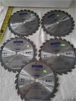 5@7-1/4 Irwin 24T Framing/Trimming Saw Blade