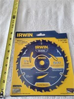 7-1/4" Irwin Decking 24T Saw  Blade