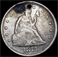 1875-S Twenty Cent Piece HIGH GRADE