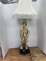 Oriental Lady figure table lamp