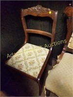 ANTIQUE ROSE WOODEN CHAIR