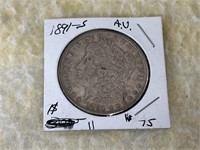 1891-S Silver Dollar