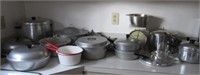 Cookware on Counter