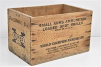 Super X Long Range Wood Ammo Crate 12 Ga. 500