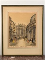 "London The Quandrant of Regent Street" Print
