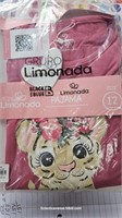 Girls NEW Limonada Pajamas Girls Sz 12