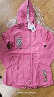 Girls NEW Limonada Jacket Size 10 Pink