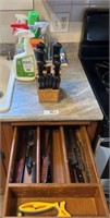 Knives, Cleaning Supplies & Misc.
