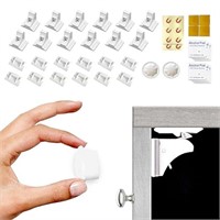 (12 Pack and 2 Keys)Eco Baby Magnetic Cabinet Lock