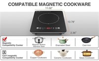 NEW $86 1800W Electric Induction Cooktop
