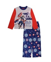 $48  Little Boys Avengers Pajamas 2Piece Set sz 6