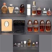 Large Perfume Bottle Collection Gorpu Lot