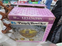 NEW OLD STOCK LEXINGTON PUNCH BOWL IN BOX