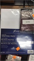 12 AMPAD writing pads / legal pads. And 25