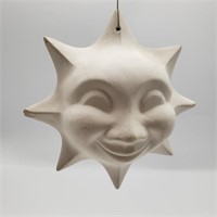 Lynn Williams Handcast Porcelain Sun Ornament