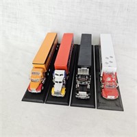 4 Assorted Matchbox Brewry Delivery Semi Trucks