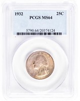 Coin 1932 Washington Quarter PCGS MS64
