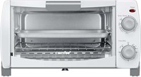 COMFEE' Toaster Oven Countertop, 4-Slice, Compact
