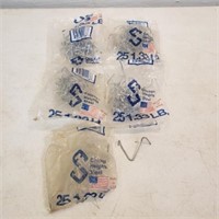 Wire Fence Ties: 5 full bags, 1 partial...