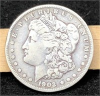 1903 Morgan Silver Dollar, VF