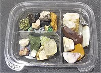 Rock & Mineral Specimen w/ Stand- 28+ Different