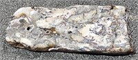 Rock & Mineral Specimen w/ Stand-Pinkish/ Brown