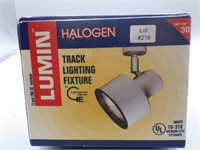 NIB Lumin Par Halogen Track Lighting White 10-316