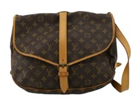 Louis Vuitton Monogram Saumur 35 Shoulder Bag