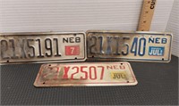 Nebraska trailer license plates