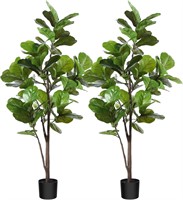 CROSOFMI Fiddle Leaf Fig Tree 65 Inch