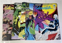 1987-88 - Comico - Elementals #3, 6, 17, 20, 26