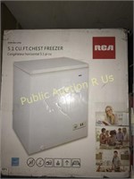 RCA $499 RETAIL 5,1 CU FT CHEST FREEZER