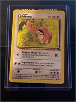 1999 Original OLD Lickitung Pokemon CARD