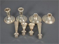 Lot Of Sterling Silver Weighted Pieces