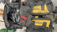 TOOL BAGS W/ MISC. TOOLS
