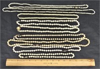 9 Pearl Beaded Fashion Necklaces