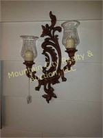 Pair of Wall Sconce with space for 2 candles
