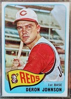 1965 Topps Deron Johnson #75 Cincinnati Reds