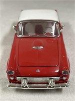 1955 ford thunderbird die-cast with plastic roof
