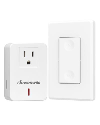 DEWENWILS Remote Control Outlet Wireless Wall Moun