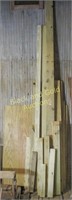Lot Of Assorted Treated Lumber