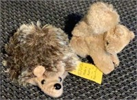 Vintage "Steiff" Miniature "Hedgehog" & "Squirrel"