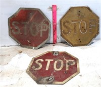 3 - Small Stop Signs