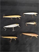 Lot of 6 Fishing Lures