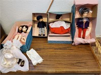 (4) Vintage Madame Alexander Dolls In Boxes