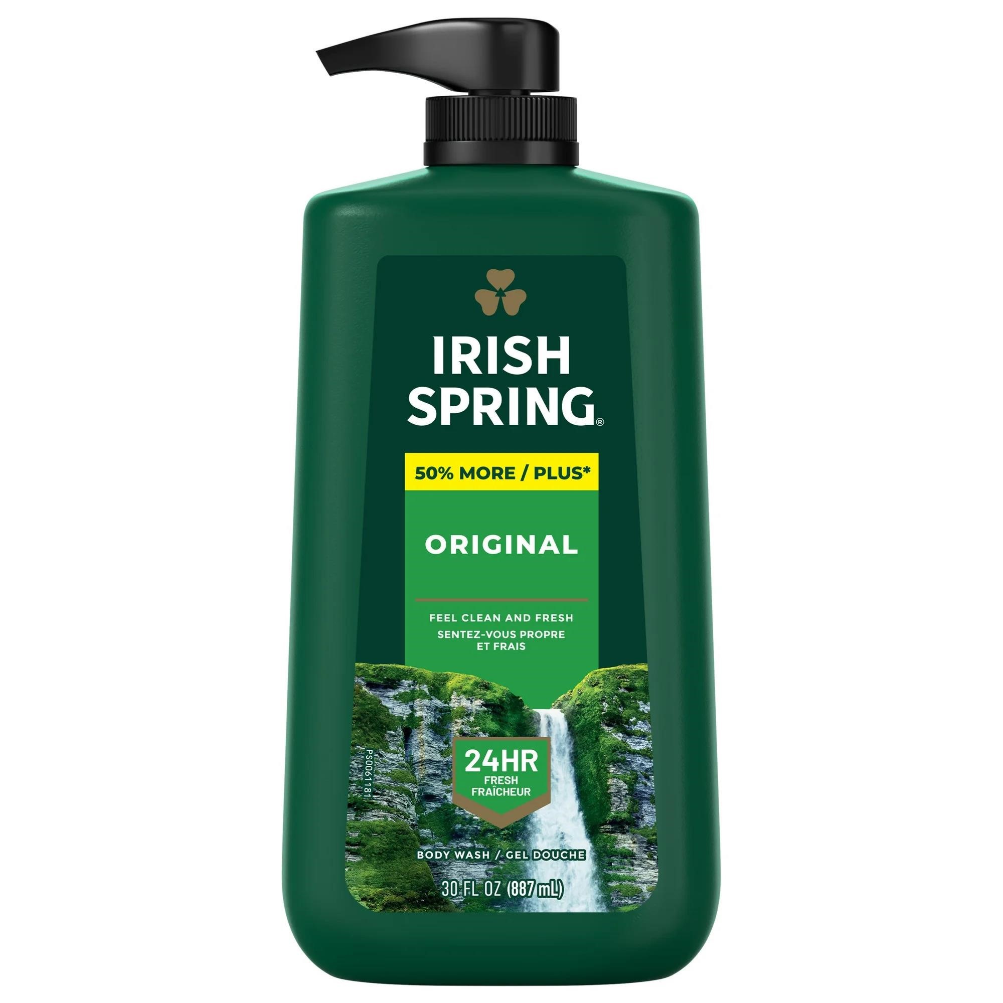 Irish Spring Mens Body Wash Pump AZ2