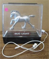 Bud Light Clydesdale Beer Light "AS IS"